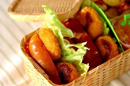 メンチカツサンド