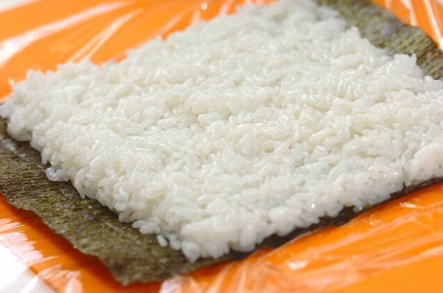 クルクルのっけ寿司の作り方の手順3