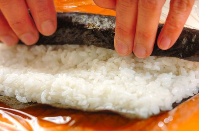 クルクルのっけ寿司の作り方の手順4