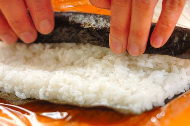 クルクルのっけ寿司の作り方の手順4