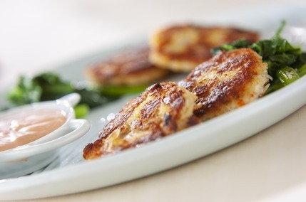 クラブケーキ(蟹のバーグ)