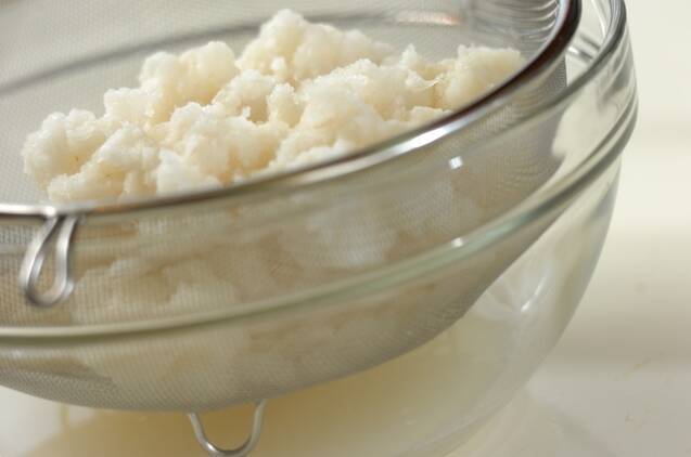 みぞれ鍋の作り方の手順1