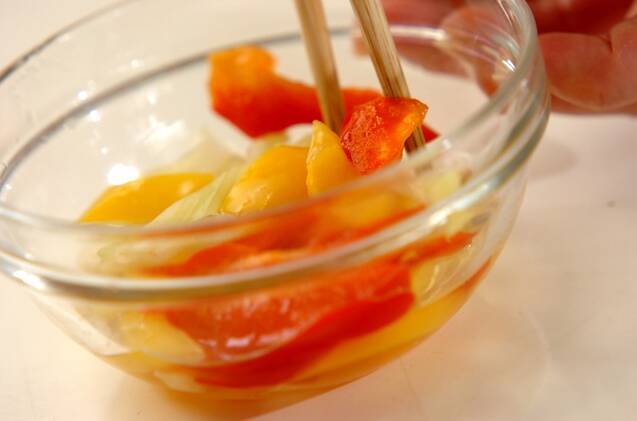 レンジピクルスの作り方の手順2