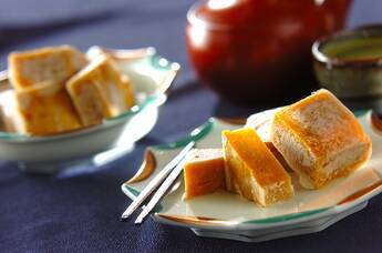 カボチャのメープルきんつば