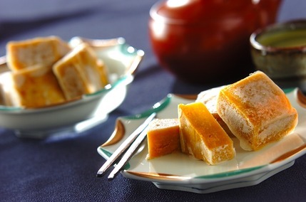 カボチャのメープルきんつば