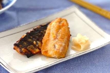 アジのみそ焼き