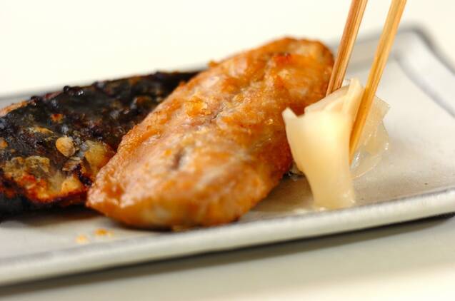 アジのみそ焼きの作り方の手順3