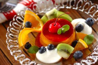 プリン・ア・ラ・モード