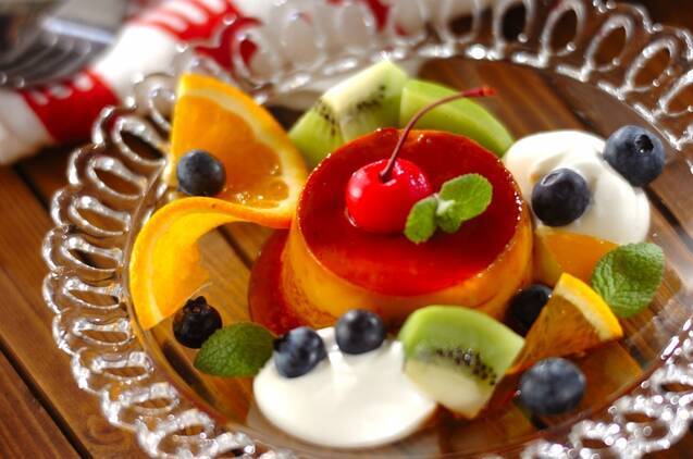 プリン・ア・ラ・モード