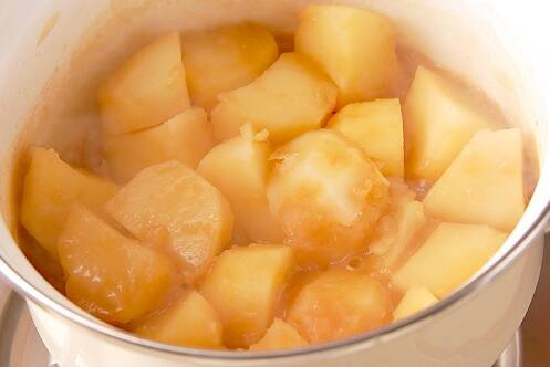 ジャガイモ煮っころがしの作り方の手順5