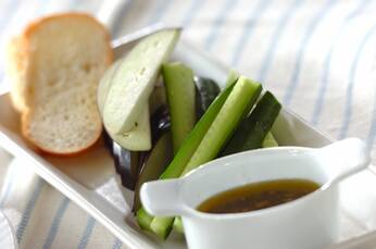 ナスのアンチョビガーリック