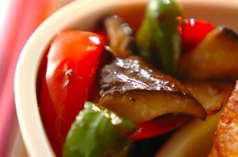 焼き野菜のバルサミコマリネ