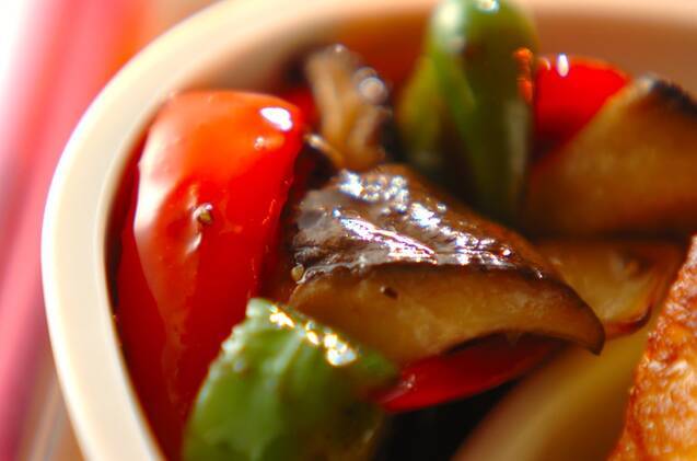 焼き野菜のバルサミコマリネ