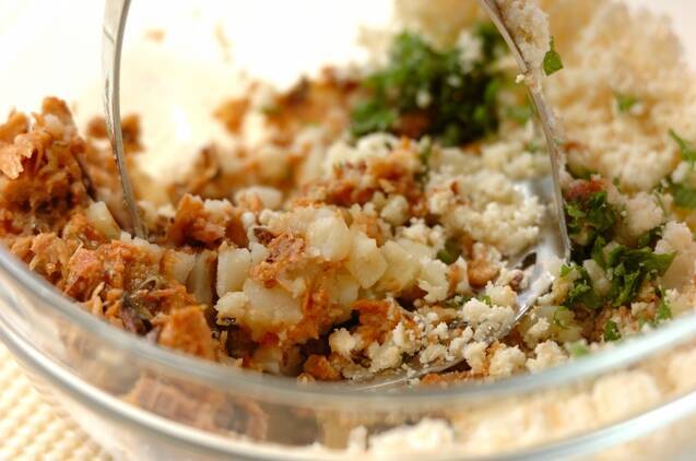 サバみそおからコロッケの作り方の手順3