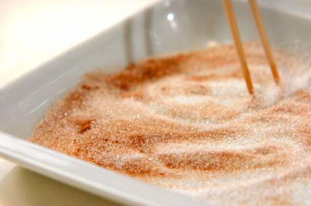 サツマイモのシナモンシュガーの作り方の手順2