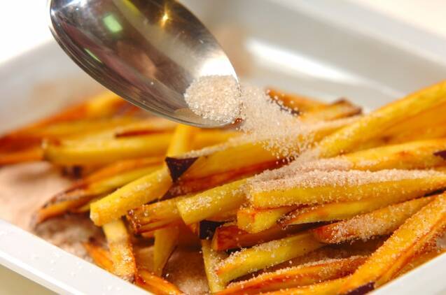 サツマイモのシナモンシュガーの作り方の手順4