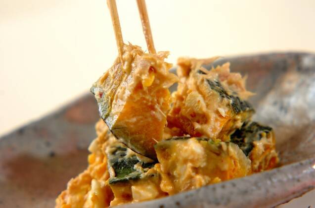 カボチャと卵のタイ風サラダの作り方の手順3