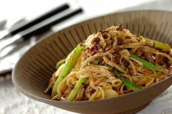 ポルチーニ茸のクリームスパゲティー