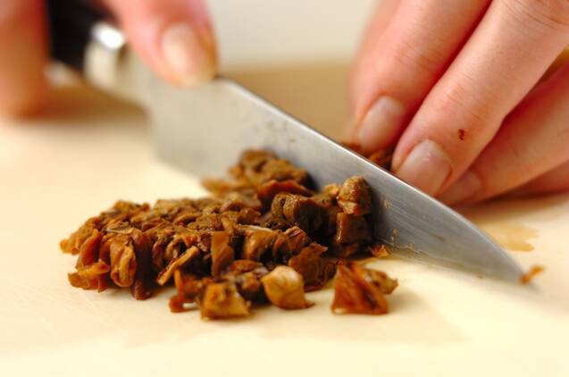 ポルチーニ茸のクリームスパゲティーの作り方の手順1