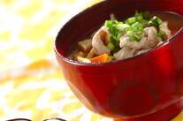 具だくさん豚汁