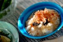 長芋とのりの酢の物