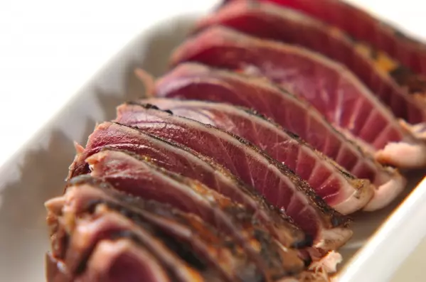 カツオとナスのみそユッケの作り方2