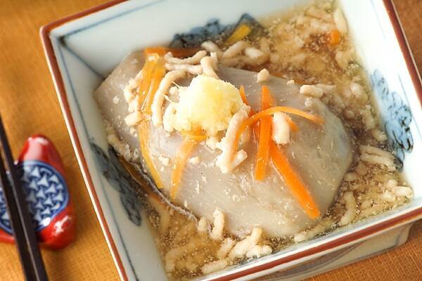 エビ芋のあんかけ