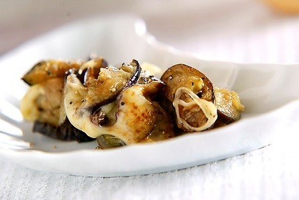 ナスのチーズ炒め