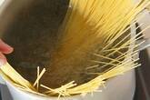 ホウレン草とベーコンのケチャップスパゲティーの作り方2
