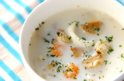 シーフードスープ