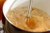 エノキと豆腐のみそ汁の作り方4