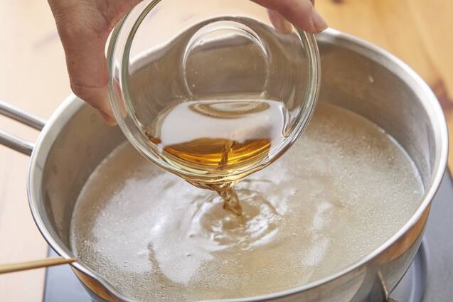 チキンボーンブロスで豆腐入りサンラータンの作り方の手順5