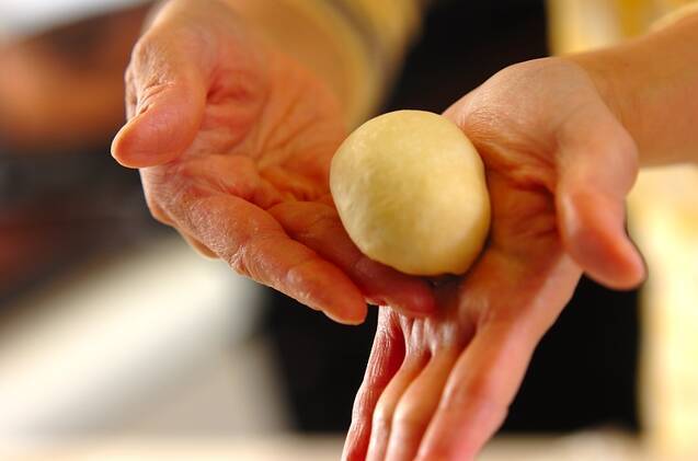 クリスマスツリーコロネの作り方の手順4