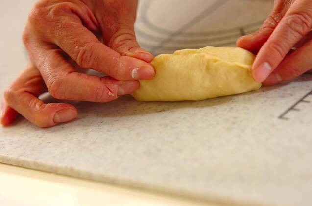 クリスマスツリーコロネの作り方の手順5