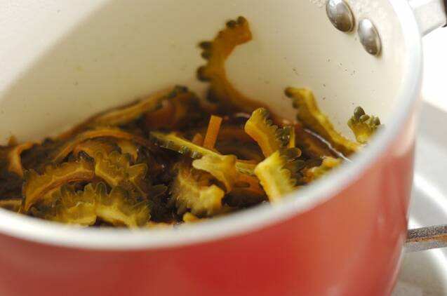 ゴーヤのおかか和えの作り方の手順2