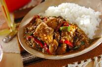 鶏手羽元のココナッツカレー