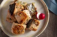 鮭のハーブマリネ焼き