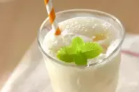 甘酒バナナスムージー