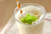 甘酒バナナスムージー