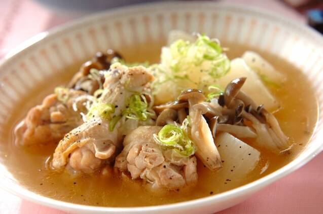 手羽元と大根のスープ煮