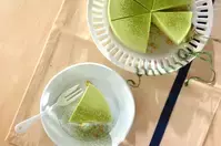 抹茶チーズケーキ