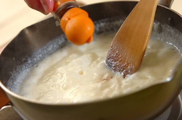 新玉ネギのグラタンの作り方の手順2