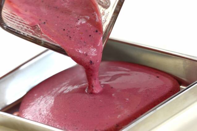 フレッシュフルーツアイスの作り方の手順2