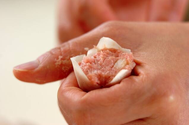 みんなで楽しむ！ホットプレートで焼売と蒸し野菜 by金丸 利恵さんの作り方の手順6