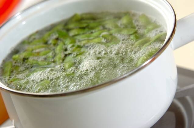 おいしい枝豆の茹で方 プロ直伝 by杉本 亜希子さんの作り方の手順2