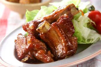 スペアリブママレード煮