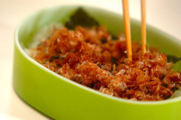 海苔おかかごはんの作り方の手順2