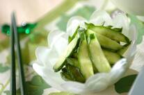 キュウリの酢みそ和え