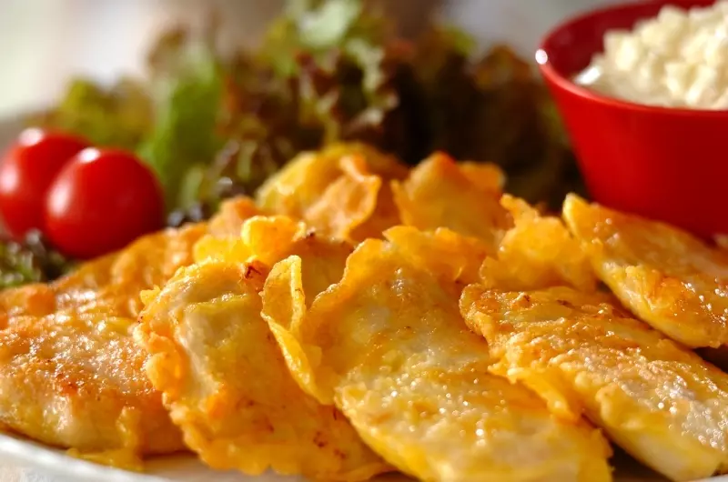 しっとり柔らか 鶏むね肉のピカタ By野口ゆかさん レシピ 作り方 E レシピ 料理のプロが作る簡単レシピ