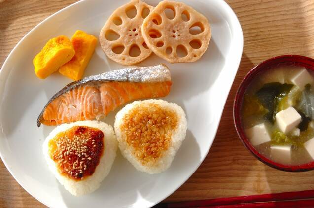 焼きおにぎりプレート